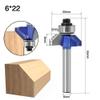 6 mm (1/4 in) Shank 45-Degree Chamfer Router Bit, 6 x 24 mm view 4