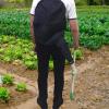 Aymzbd Manual Fertilizer Spreader, Adjustable Manure Spreader for Vegetables and Corn view 4