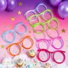 Reusable Straws with Glasses, Flexible Multicolored Straws, 7 Pieces view 3