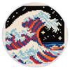 XZTRFB 1/2-Pack 145 cm Rainbow Wave Microfiber Round Beach Towels for Adults, Quick-Drying Sand-Free Travel Towel for Beach, Camping, Swimming, and Gym view 1