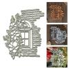 GKYQVE Decorative Window Flower Metal Die Cut view 2
