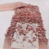 ZXFLOOR 5 Yards Diamond 3D Flower Tube Bubble Embroidered Sequin Fabric view 4