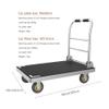 Heavy-Duty Steel Platform Cart, Foldable Hand Truck view 2