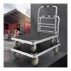 Heavy-Duty Steel Platform Cart, Foldable Hand Truck view 3
