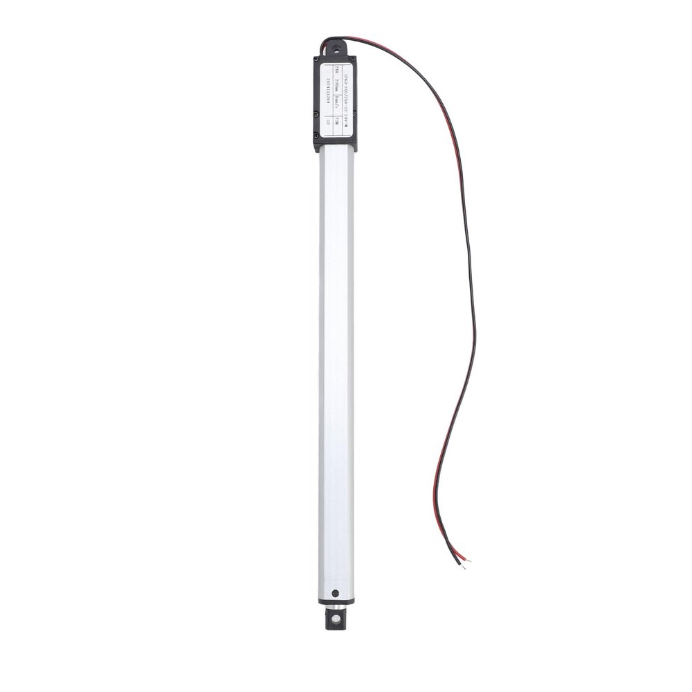 Small Linear Actuator, 200 mm Stroke, 70 N Thrust, 8 mm/s, Electric Linear Motion Drive for RV Robots