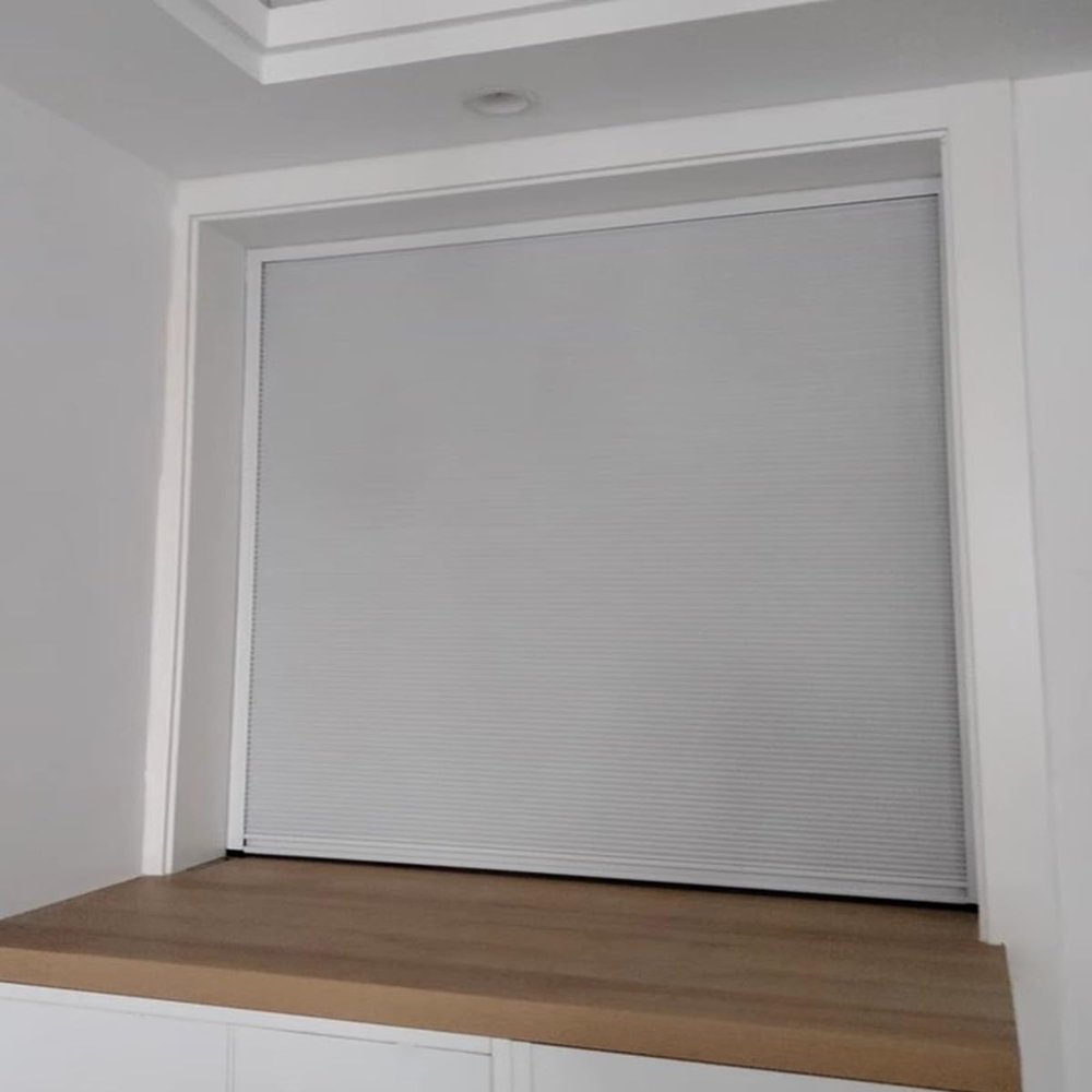 ZIMGOD Retractable Folding Interior Door, 85 x 85 cm