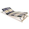 Hommdiy 70 x 200 cm Adjustable Slatted Bed Base, 42 Slats, 7 Zones view 1