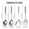 Culinavog 4-Piece Stainless Steel Kitchen Utensil Set view 2