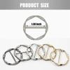 5-Piece Scarf Ring Clip Set view 4