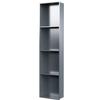 304 Stainless Steel Wall-Mounted Shower Niche, Gray, 1200 x 200 mm view 1