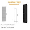 304 Stainless Steel Wall-Mounted Shower Niche, Gray, 1200 x 200 mm view 3