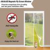 Magnetic Fly Screen Door 91 x 219 cm, White, No Drilling view 2