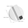 3-Pack Plastic Gas Water Heater Knobs, White view 2