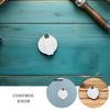 3-Pack Plastic Gas Water Heater Knobs, White view 3