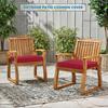Hoowarm Outdoor Waterproof Sofa Seat Cushion Covers, 48 x 48 x 10 cm, 4-Pack view 2
