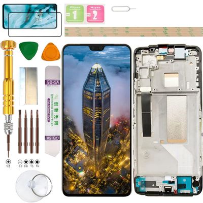 Gadget Troops (No Fingerprint) LCD Display Assembly for Vivo V23 5G V2130, V2303, Screen Replacement Kit, Black