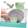 Abaodam High-Pressure Toilet Plunger with Rubber Holder view 3