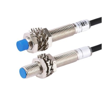 UIHMSWYAL 1 Pc IP65 M8 Inductive Sensor, 1.5 mm/2 mm Standard 2-Wire/3-Wire Proximity Switch, LJ8A3 Series for 3D Printers, 2 m Cable (1.5 mm Flush, PNP NC)