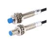 UIHMSWYAL 1 Pc IP65 M8 Inductive Sensor, 1.5 mm/2 mm Standard 2-Wire/3-Wire Proximity Switch, LJ8A3 Series for 3D Printers, 2 m Cable (1.5 mm Flush, PNP NC) view 1