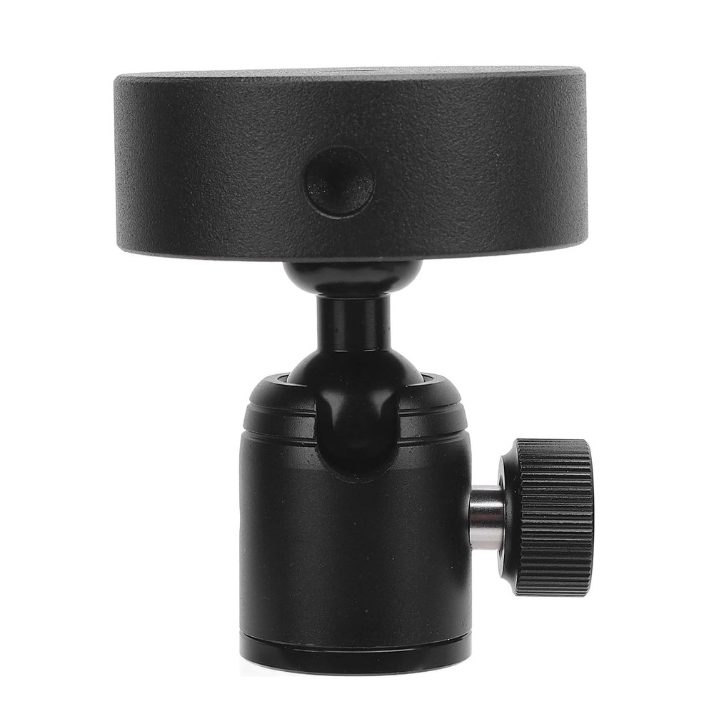 Aluminum Alloy Ball-Head Tripod Adapter Set for Mini, Stable Satellite Mounting Kit for Camping and Outdoors (Black Adapter)
