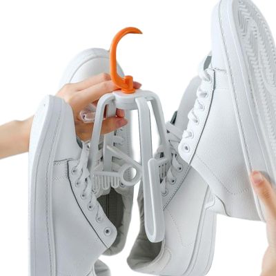 Teksome Foldable Drying Rack, Rotating Shoe Organizer