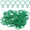 200 Plant Support Clips, Green Plastic Clips for Trellises and Cages view 1