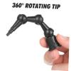 Joint Tool Set with 2 Flexible Caulking Nozzles for Corners view 4