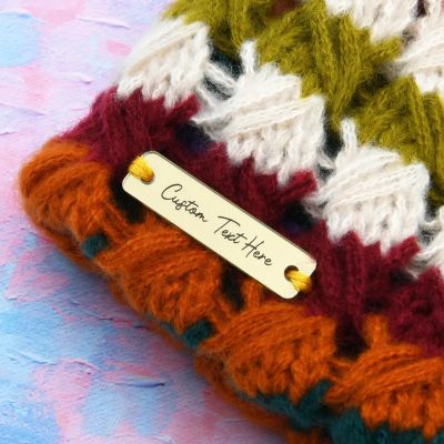 Personalized Acrylic Mirror Tags for Gifts, Wedding Name Tags, Wedding Tables, Parties, Decorations, and Favors (100 Pieces, 10 x 40 mm)