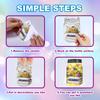 GLOBLELAND Spring 25 Sheets Colorful Window Stickers view 3