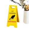 Cat Vomit Sign - Funny 3D Printed Decor view 1