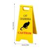 Cat Vomit Sign - Funny 3D Printed Decor view 2
