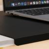 Foldable PU Leather Desk Mat, Non-Slip, for Mouse and Keyboard, Pink, 70 x 35 cm view 4