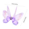 GKYQVE 20pcs Butterfly Appliqués with Rhinestones view 3