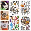 GLOBLELAND 4 Sheets A4 Halloween Embroidery Stickers view 1