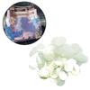 predolo 130 Pcs Loose Sequins with Hole, Glitter Application, DIY Spangles Decor, 16mm, for Bridal Wear, Scrapbooking Accessories, Clear view 3