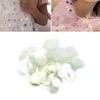 predolo 130 Pcs Loose Sequins with Hole, Glitter Application, DIY Spangles Decor, 16mm, for Bridal Wear, Scrapbooking Accessories, Clear view 4