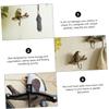 ULTECHNOVO Rustic Resin Bird Coat Hook for Home and Garden view 3