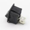10-Pack 15 mm SPST 2-Pin ON/OFF G130 Boat Rocker Switches, 3A/250V view 3