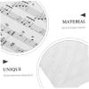 White Music Notes Toilet Paper, 1 Roll view 4