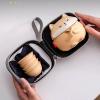 Scizorito Travel Tea Set, Mini Kung Fu Tea Set with Tea Infuser and Carrying Case, Shiba Inu view 3