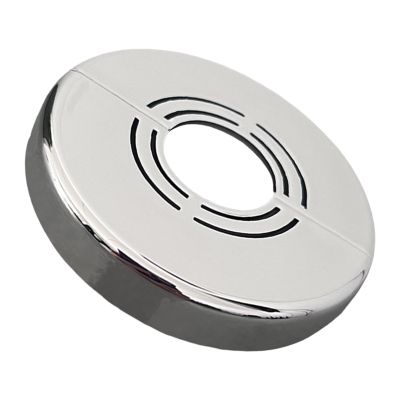 Adjustable Height Silver Shower Pipe Cover