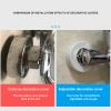 Adjustable Height Silver Shower Pipe Cover view 2