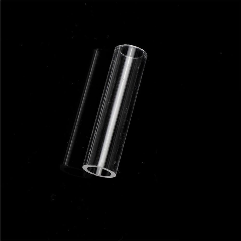 5-Piece Heat-Resistant Borosilicate Glass Tubes, 27 mm OD, 200/250/300 mm L