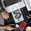 FINGERINSPIRE 3-Piece Dragon Phoenix Stencil Set view 3