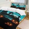 LLXXHH Halloween 3D-Printed Microfiber Duvet Cover Set, 3-Piece, Double, 200 x 200 cm view 4