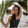 Beaupretty 2-Pair Coconut-Themed Hawaiian Party Sunglasses view 2
