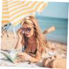 Beaupretty 2-Pair Coconut-Themed Hawaiian Party Sunglasses view 3