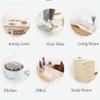Transparent PVC Floor Protection Mat, Round, 115 cm, 1.5 mm view 2