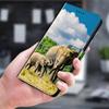 SEHEYA Phone Case for Xiaomi 14T 5G, Foldable PU Leather Flip Wallet Case with 3D Elephant Pattern, 3 Card Slots, Shock-Resistant view 3