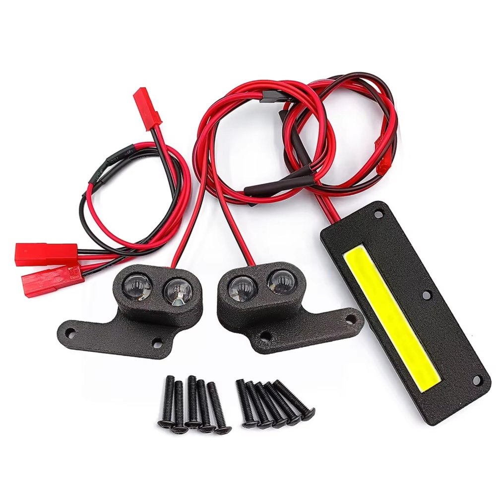 PLOQAZEH RC Car Light Accessory for Slash 2WD 1/10, Taillight Set, Light Bar, Lamp and Headlights